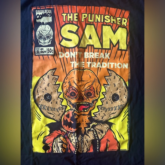 Other - NWT Trick or Treat 🎃 The Punisher Sam Halloween 👻 T-shirt size medium